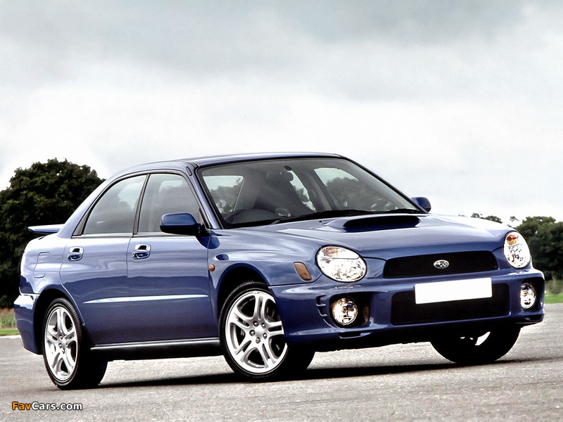 Pictures of Subaru Impreza WRX UK-spec (GDB) 2000–02 (800 x 600)