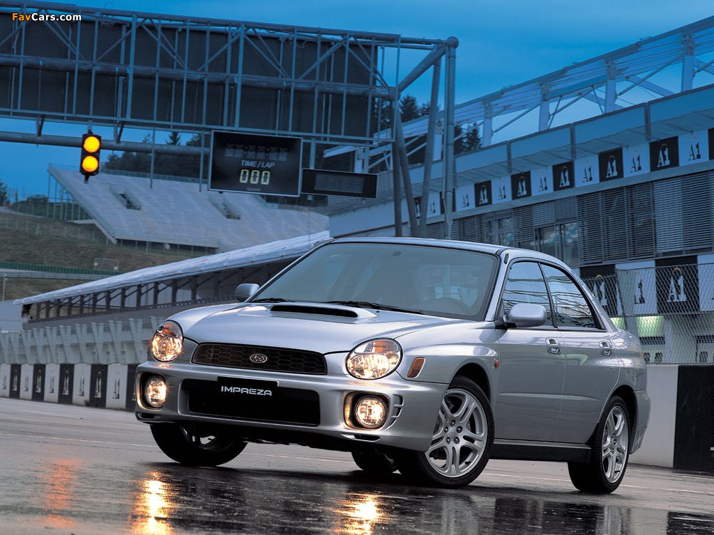 Pictures of Subaru Impreza WRX 2000–02 (1024 x 768)