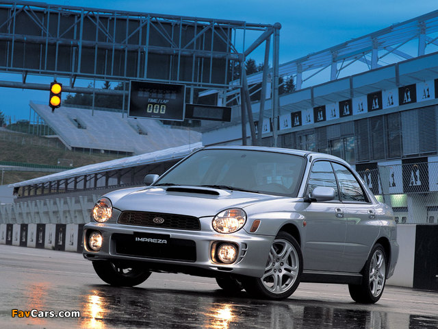 Pictures of Subaru Impreza WRX 2000–02 (640 x 480)