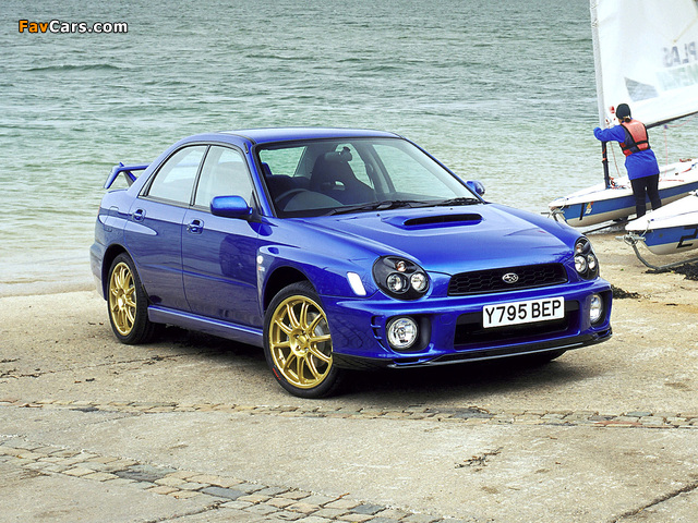 Pictures of Subaru Impreza WRX UK300 (GDB) 2001 (640 x 480)