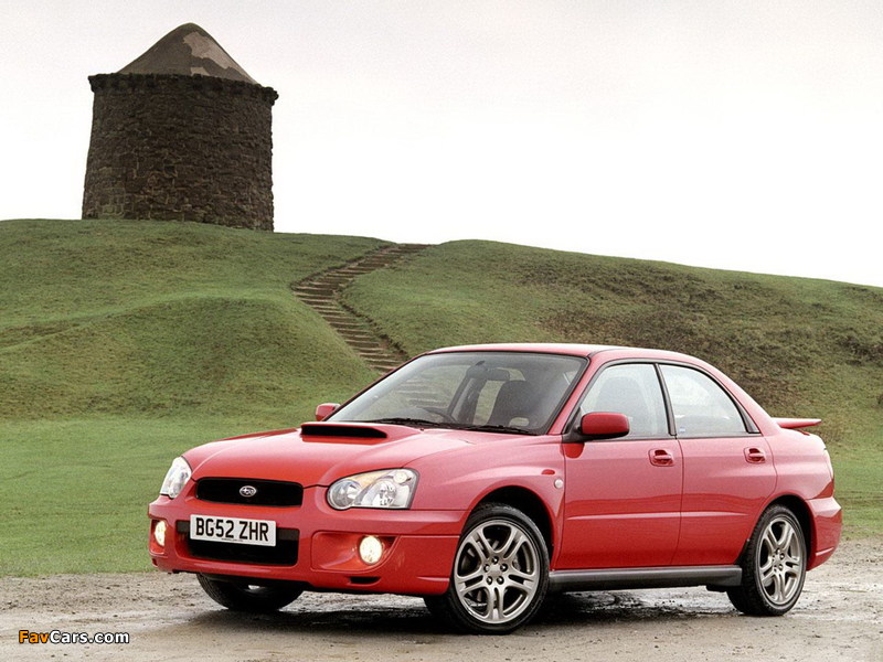 Pictures of Subaru Impreza WRX UK-spec (GDB) 2003–05 (800 x 600)