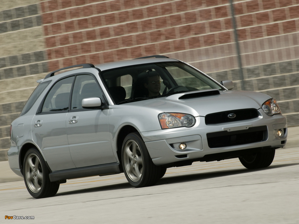 Pictures of Subaru Impreza WRX Sport Wagon (GGA) 2003–05 (1024 x 768)