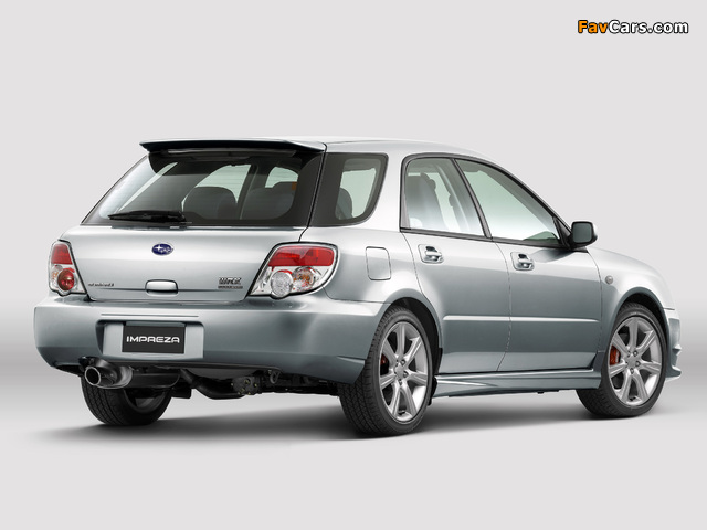 Pictures of Subaru Impreza WRX Sport Wagon (GGA) 2005–07 (640 x 480)