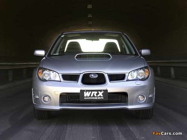 Pictures of Subaru Impreza WRX AU-spec (GDB) 2005–07 (640 x 480)