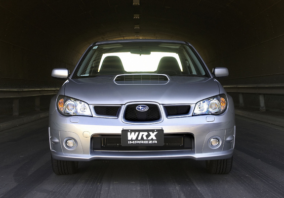 Pictures of Subaru Impreza WRX AU-spec (GDB) 2005–07