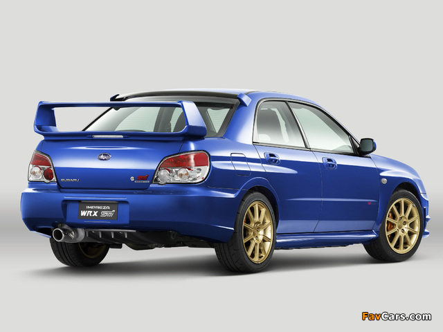 Pictures of Subaru Impreza WRX STi 2005–07 (640 x 480)