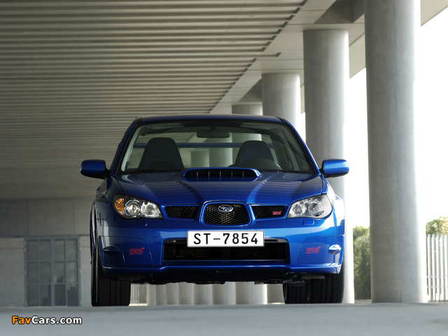 Pictures of Subaru Impreza WRX STi 2005–07 (640 x 480)