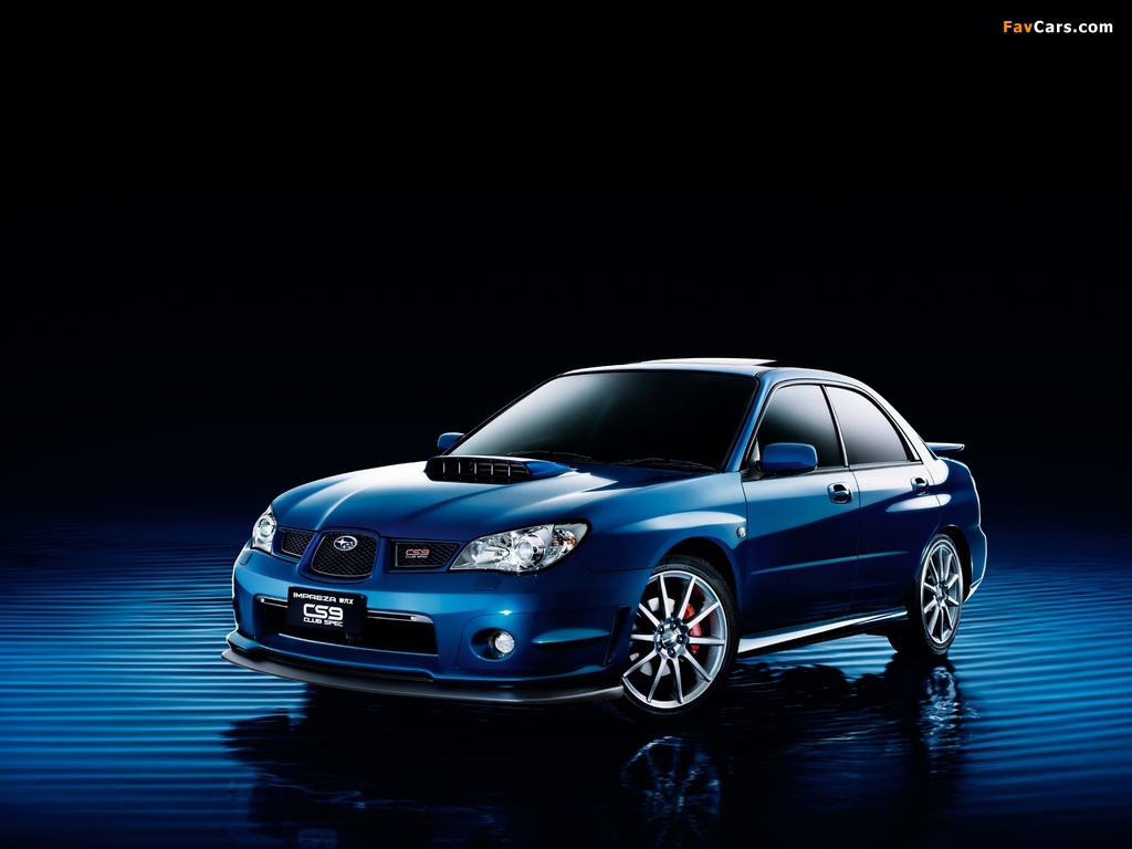 Pictures of Subaru Impreza WRX Club Spec 9 (GDB) 2006 (1024 x 768)