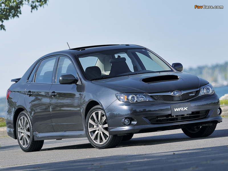 Pictures of Subaru Impreza WRX Sedan US-spec 2007–10 (800 x 600)