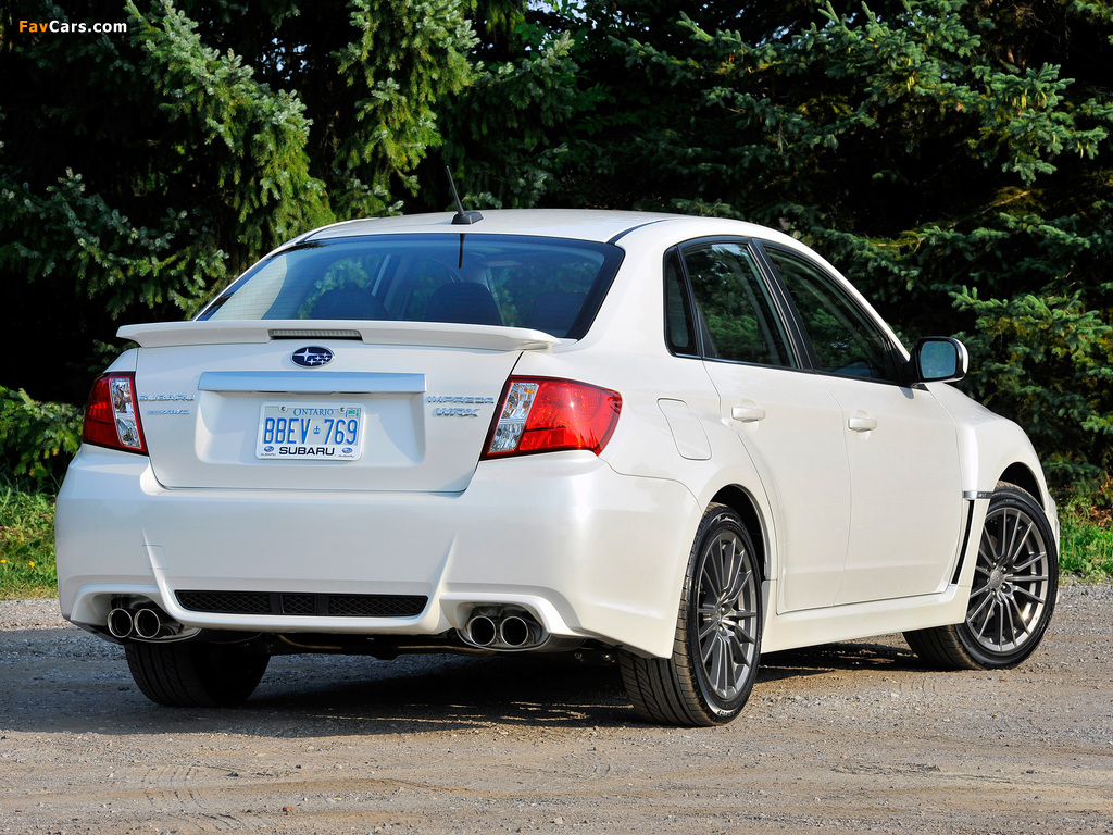 Pictures of Subaru Impreza WRX Sedan US-spec (GE) 2010 (1024 x 768)