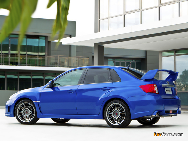 Pictures of Subaru Impreza WRX STi Sedan AU-spec 2010 (640 x 480)