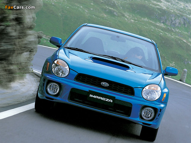 Pictures of Subaru Impreza WRX 2000–02 (640 x 480)