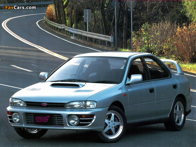 Subaru Impreza WRX STi 1994–96 wallpapers (640 x 480)