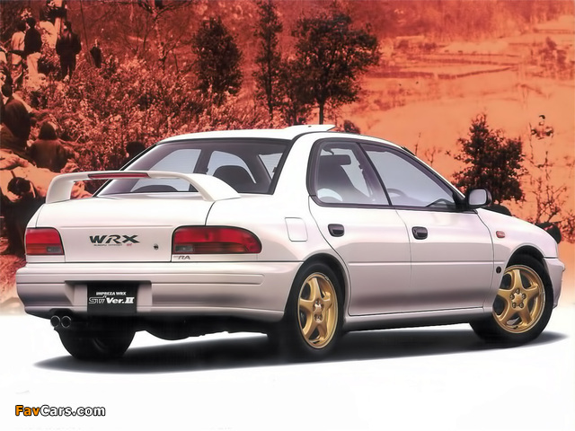 Subaru Impreza WRX Type RA STi Ver.II (GC8) 1995–96 photos (640 x 480)
