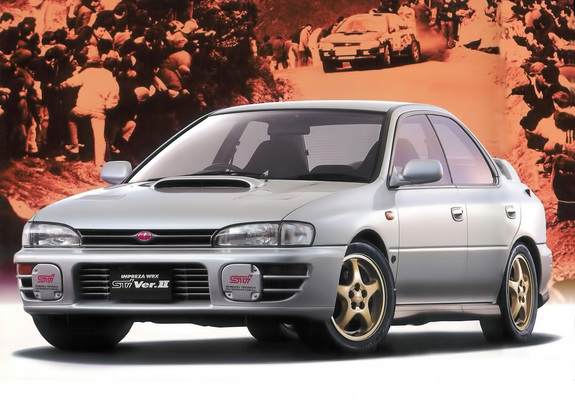 Subaru Impreza WRX STi Ver.II (GC8) 1995–96 wallpapers