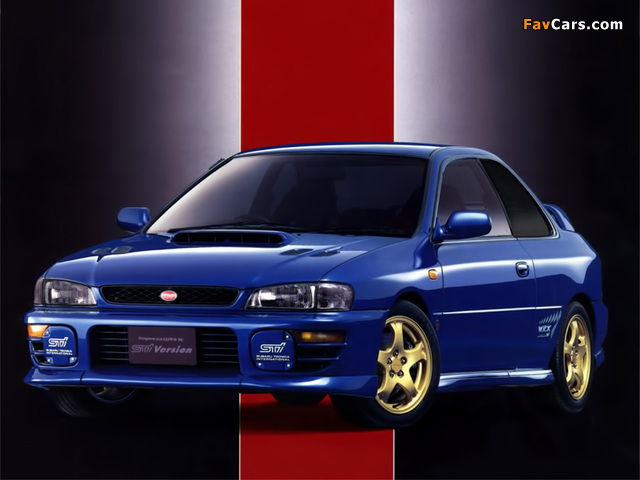 Subaru Impreza WRX Type R STi 1996–97 wallpapers (640 x 480)