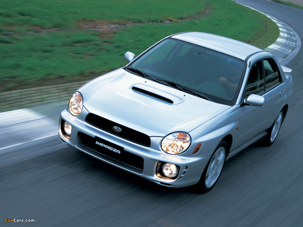 Subaru Impreza WRX 2000–02 images (1024 x 768)