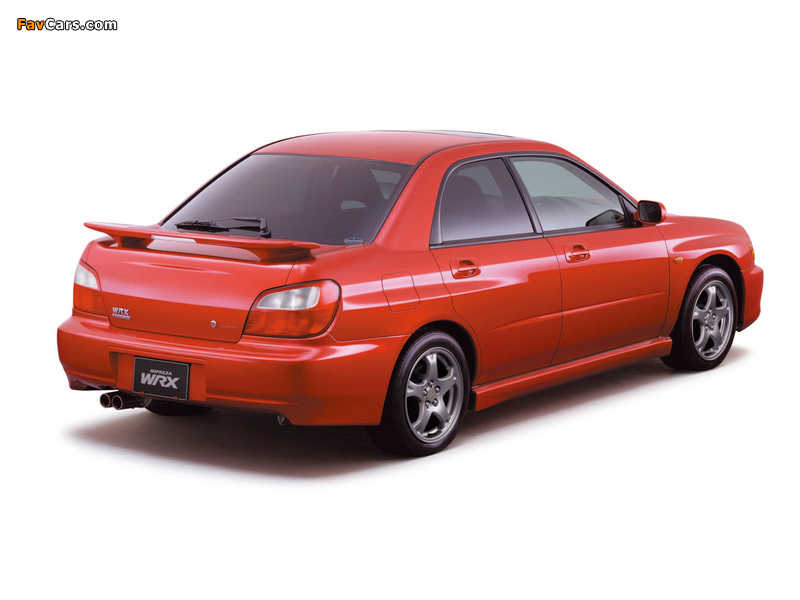 Subaru Impreza WRX 2000–02 photos (800 x 600)