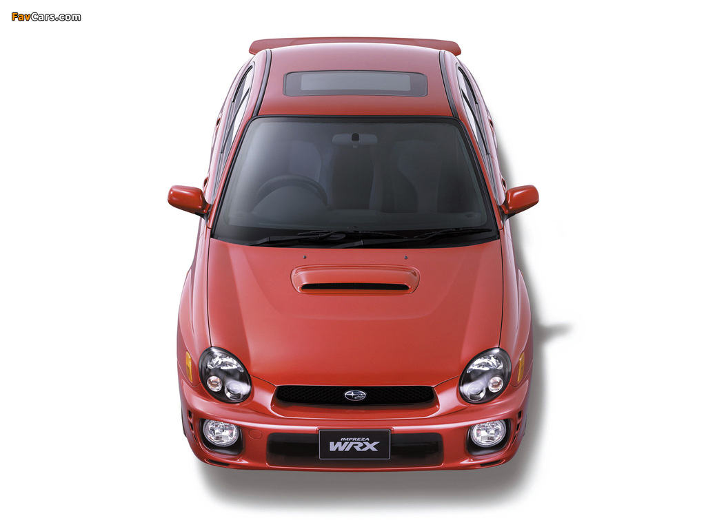 Subaru Impreza WRX 2000–02 pictures (1024 x 768)