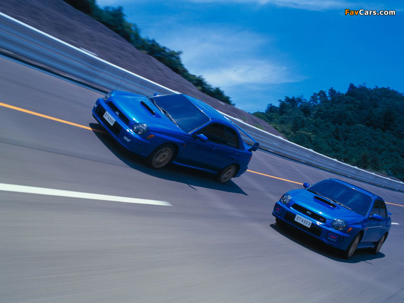 Subaru Impreza WRX STi 2001–02 images (800 x 600)
