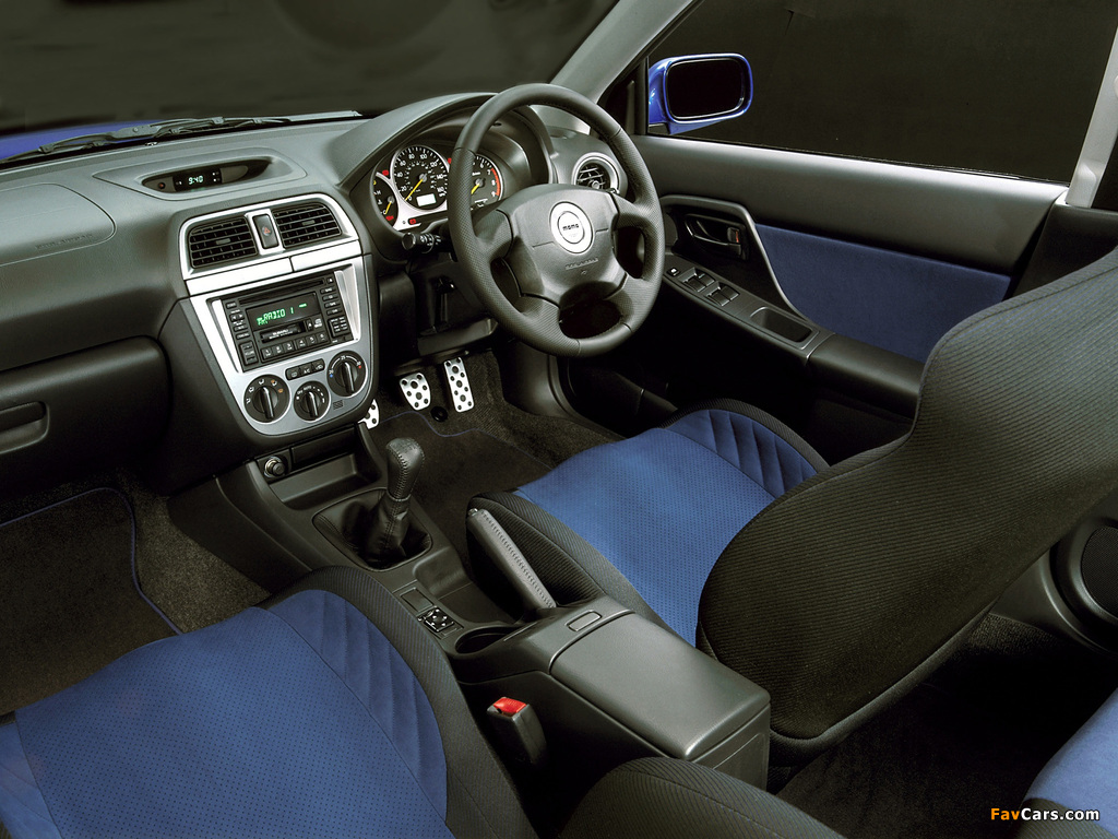 Subaru Impreza WRX UK300 (GDB) 2001 pictures (1024 x 768)
