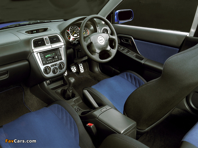 Subaru Impreza WRX UK300 (GDB) 2001 pictures (640 x 480)
