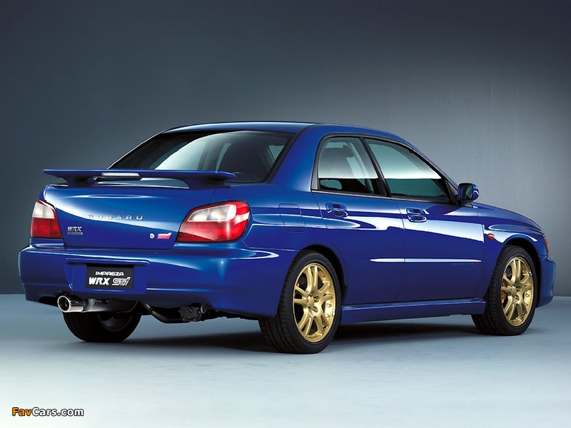 Subaru Impreza WRX STi 2001–02 pictures (800 x 600)