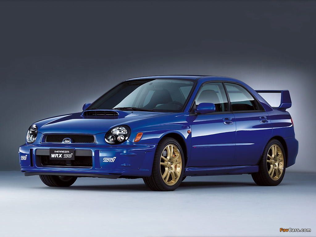 Subaru Impreza WRX STi 2001–02 pictures (1024 x 768)