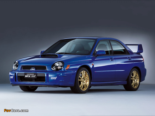 Subaru Impreza WRX STi 2001–02 pictures (640 x 480)