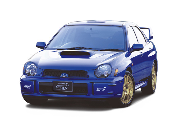 Subaru Impreza WRX 2001 year wallpapers