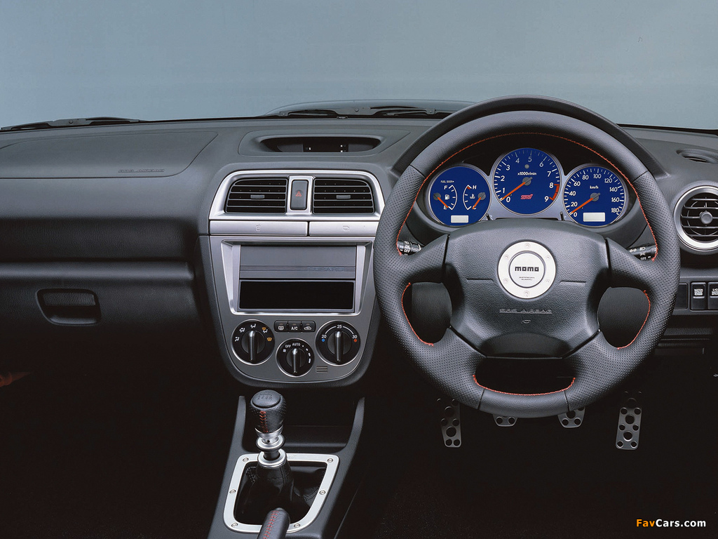 Subaru Impreza WRX STi Prodrive Style (GDB) 2001–02 wallpapers (1024 x 768)