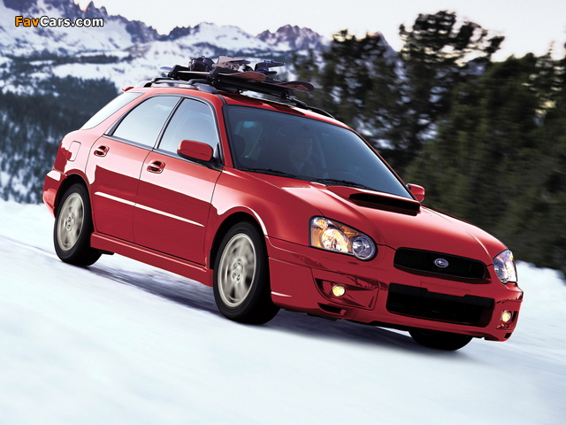 Subaru Impreza WRX Sport Wagon (GGA) 2003–05 images (640 x 480)