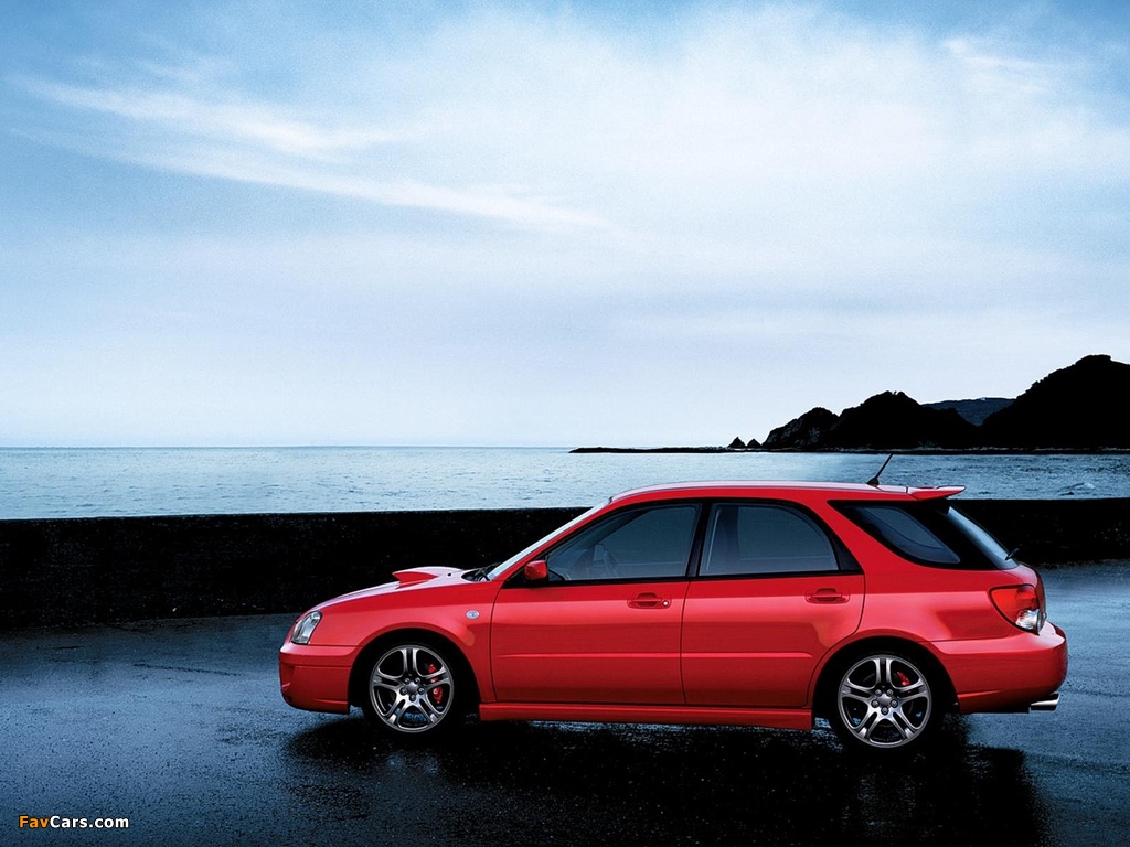 Subaru Impreza WRX Sport Wagon (GGA) 2003–05 images (1024 x 768)
