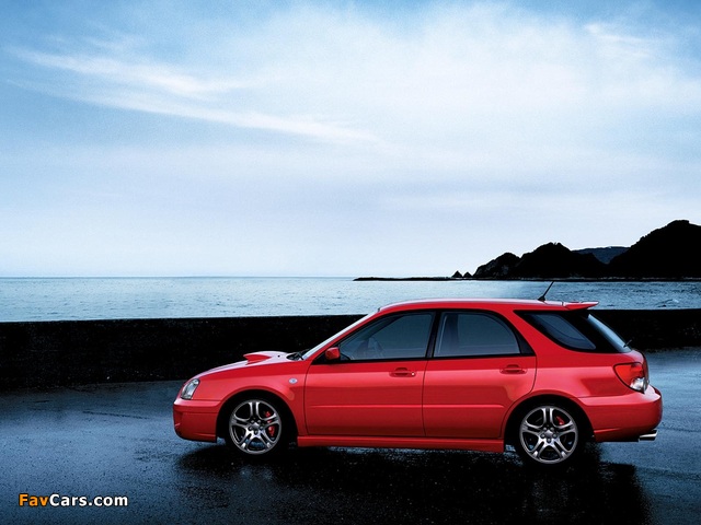Subaru Impreza WRX Sport Wagon (GGA) 2003–05 images (640 x 480)