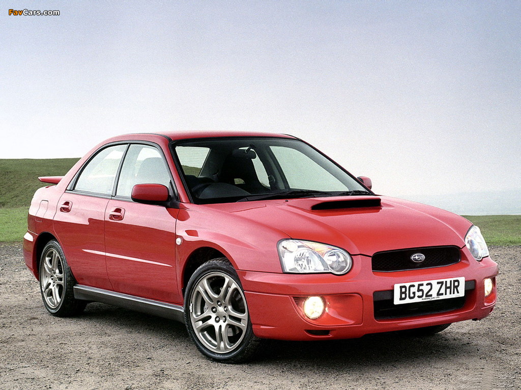 Subaru Impreza WRX UK-spec (GDB) 2003–05 images (1024 x 768)