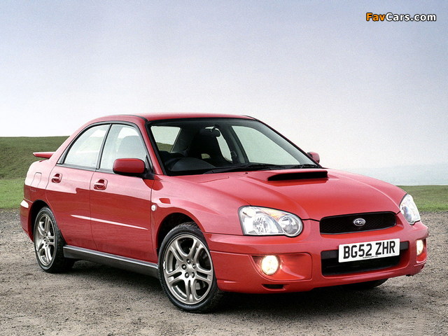 Subaru Impreza WRX UK-spec (GDB) 2003–05 images (640 x 480)