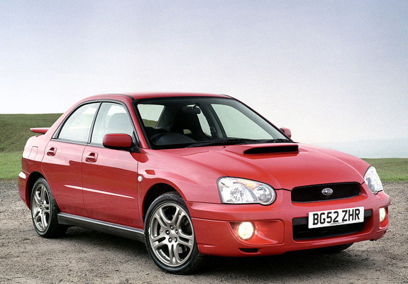 Subaru Impreza WRX UK-spec (GDB) 2003–05 images