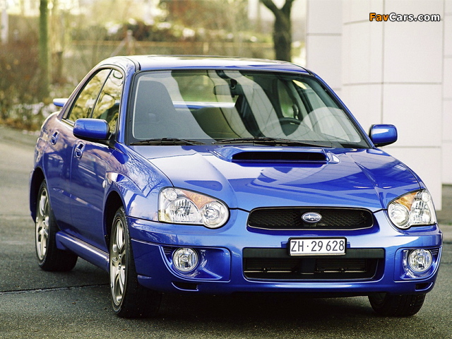 Subaru Impreza WRX (GDB) 2003–05 images (640 x 480)