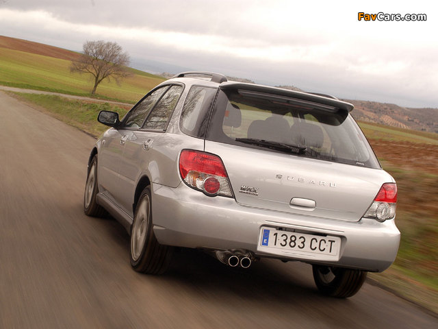 Subaru Impreza WRX Sport Wagon (GGA) 2003–05 images (640 x 480)