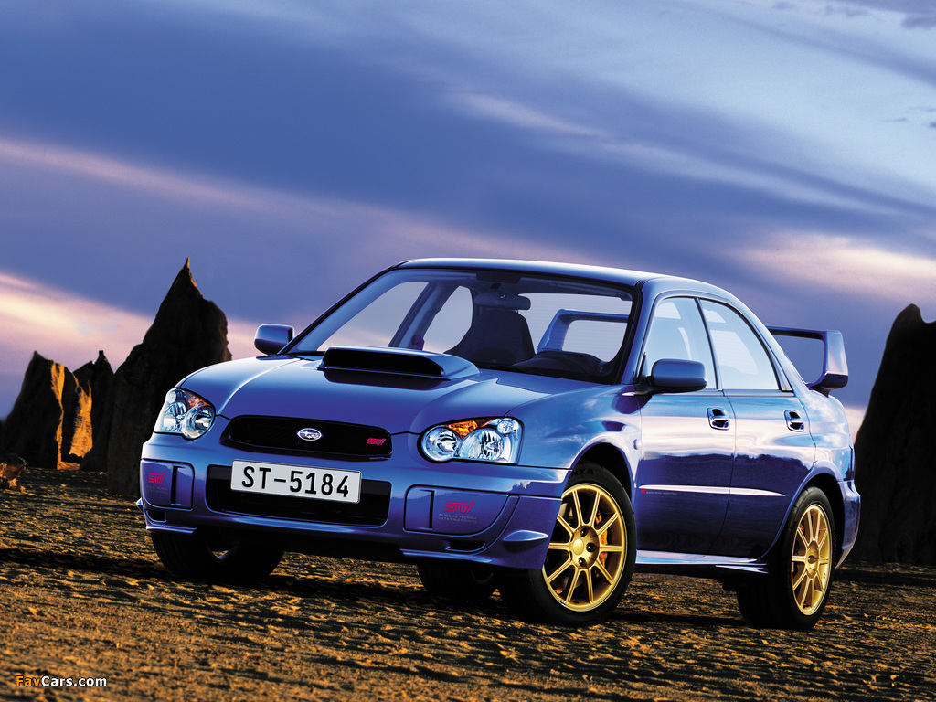 Subaru Impreza WRX STi 2003–05 images (1024 x 768)
