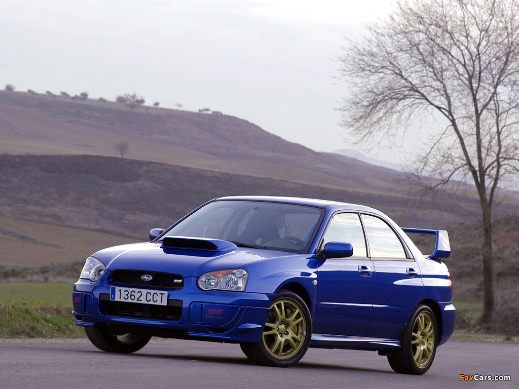 Subaru Impreza WRX STi 2003–05 photos (1024 x 768)