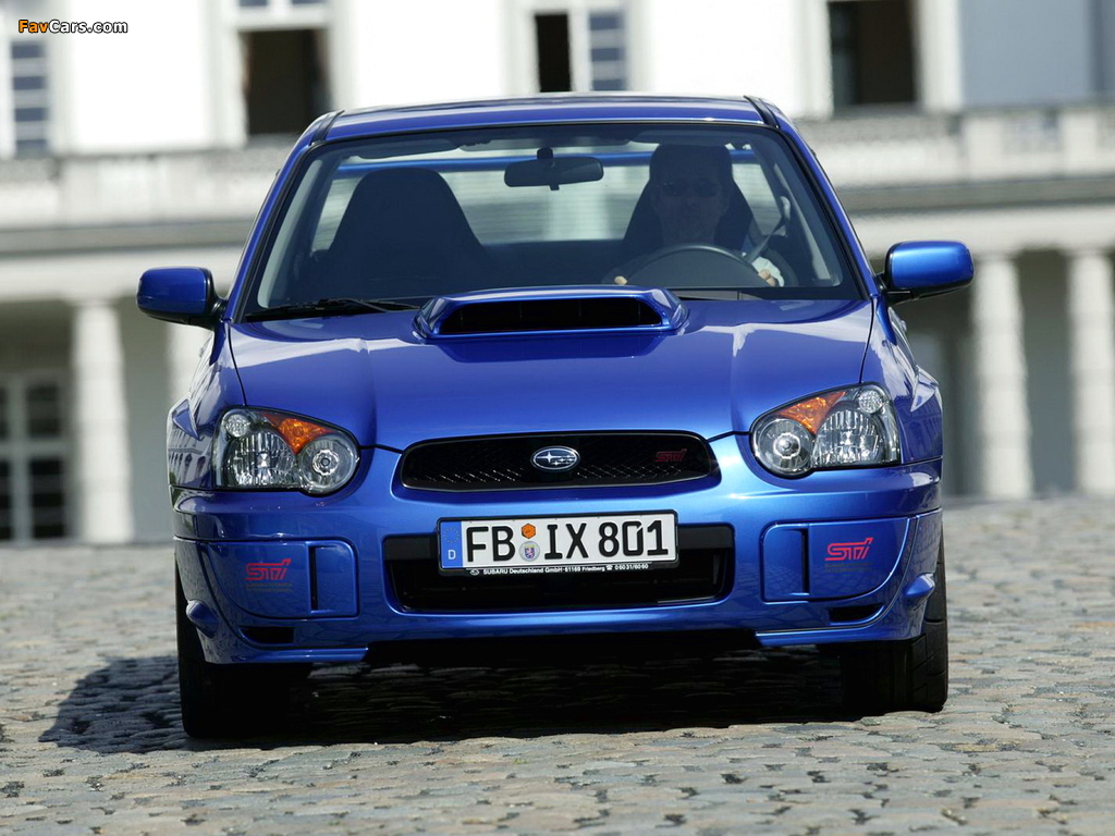 Subaru Impreza WRX STi 2003–05 photos (1024 x 768)