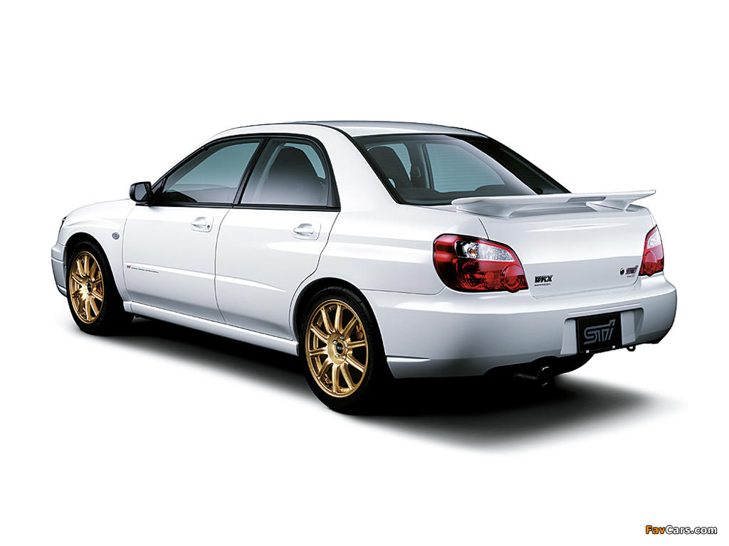 Subaru Impreza WRX STi Spec C (GDB) 2003–05 photos (1024 x 768)