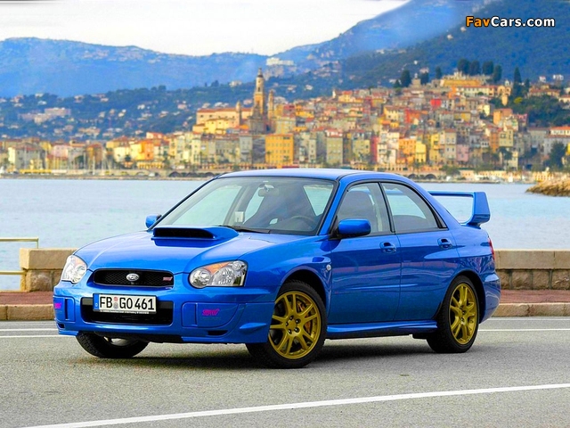 Subaru Impreza WRX STi 2003–05 photos (640 x 480)
