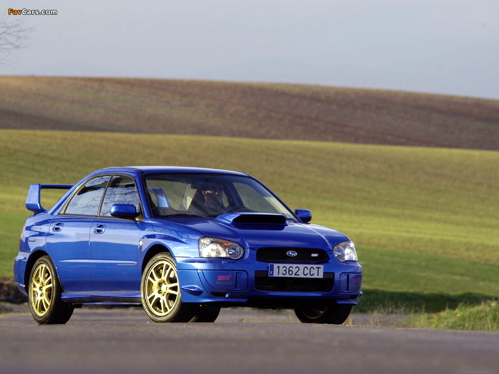 Subaru Impreza WRX STi 2003–05 photos (1024 x 768)