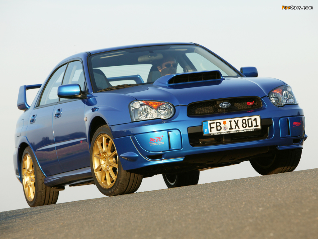 Subaru Impreza WRX STi 2003–05 pictures (1024 x 768)