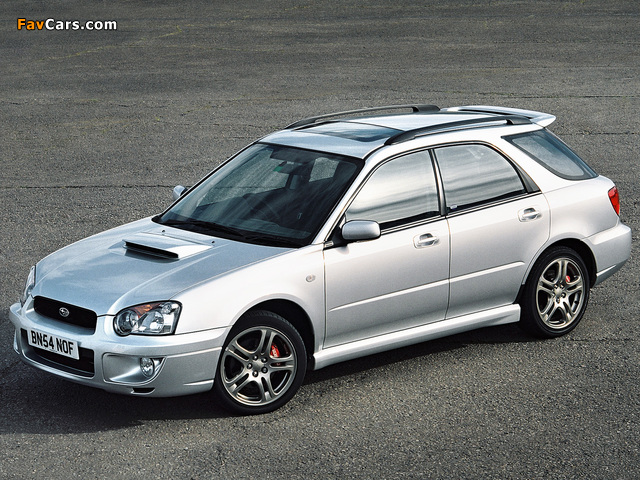 Subaru Impreza WRX Sport Wagon UK-spec (GGA) 2003–05 pictures (640 x 480)