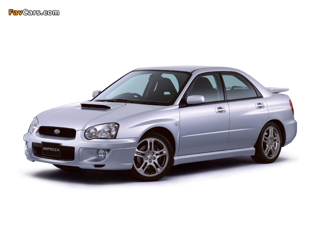 Subaru Impreza WRX JP-spec (GDB) 2003–05 pictures (640 x 480)