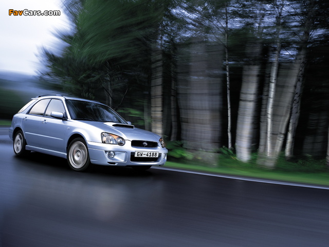 Subaru Impreza WRX Sport Wagon (GGA) 2003–05 pictures (640 x 480)