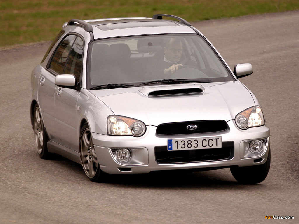 Subaru Impreza WRX Sport Wagon (GGA) 2003–05 wallpapers (1024 x 768)